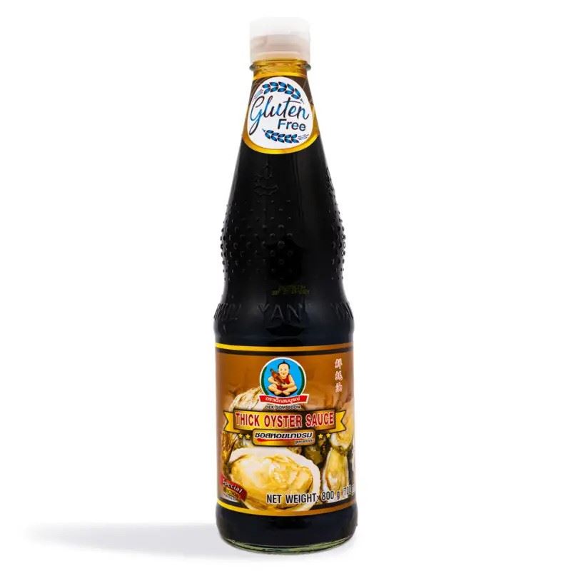 Dek Som Boon (Healthy Boy) thick oyster sauce, imported from the UK