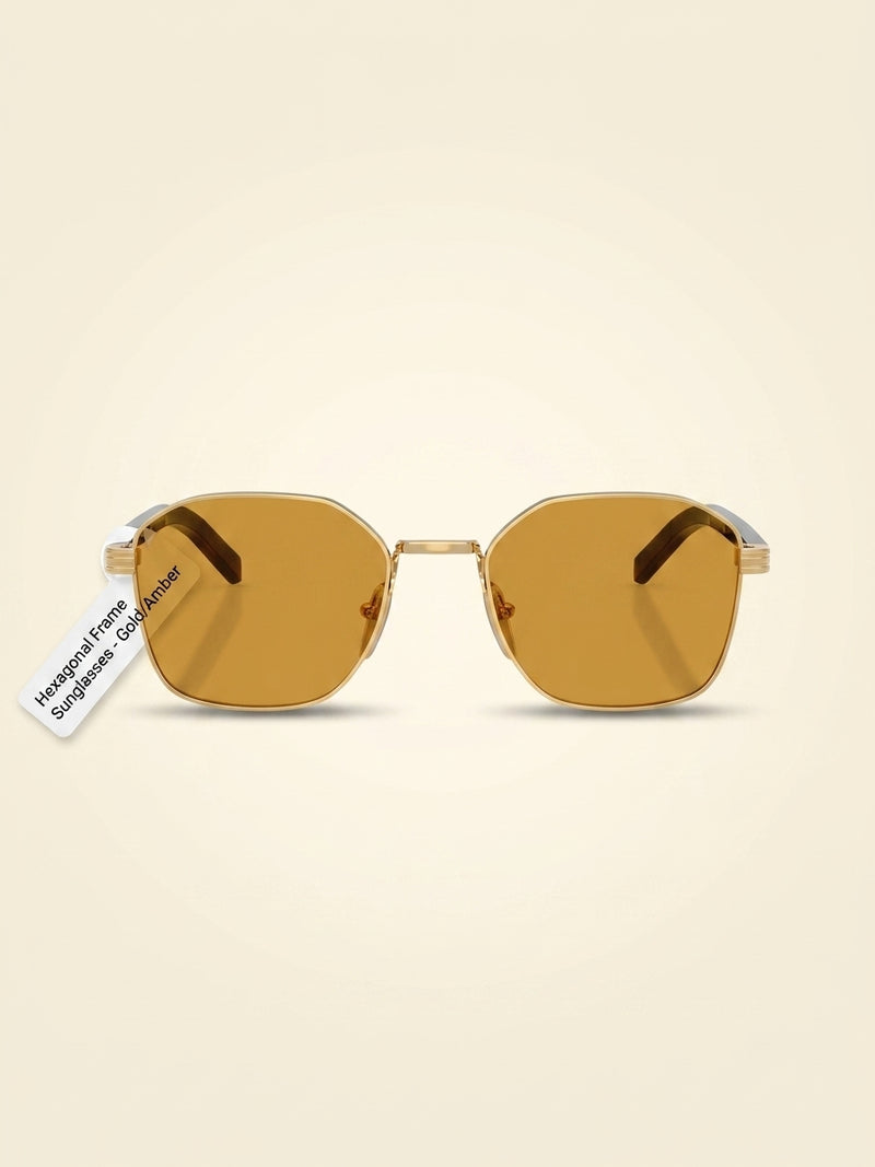 Prada PR C50S square-frame steel sunglasses, UK version