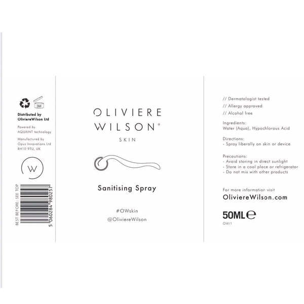 OLIVIEREWILSON Sanitising Spray