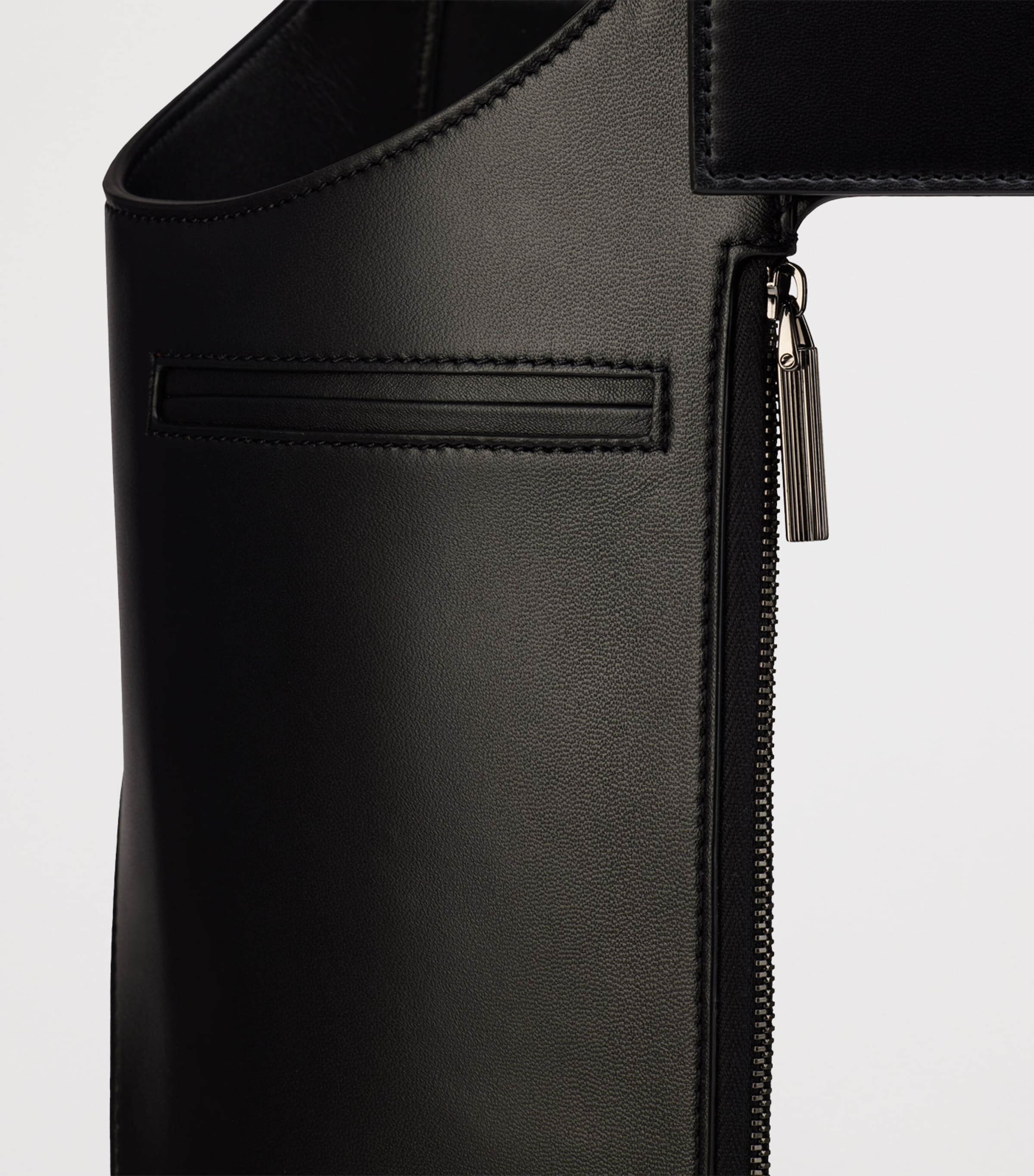 Christian Louboutin tactical leather harness with pockets, UK version