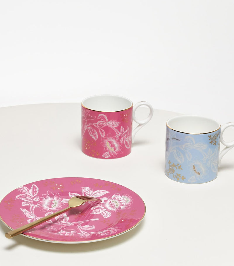 Wedgwood Pink Tonquin plate 20.5cm (British brand)