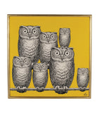 Fornasetti Riunione di Civette decorative panel - British product