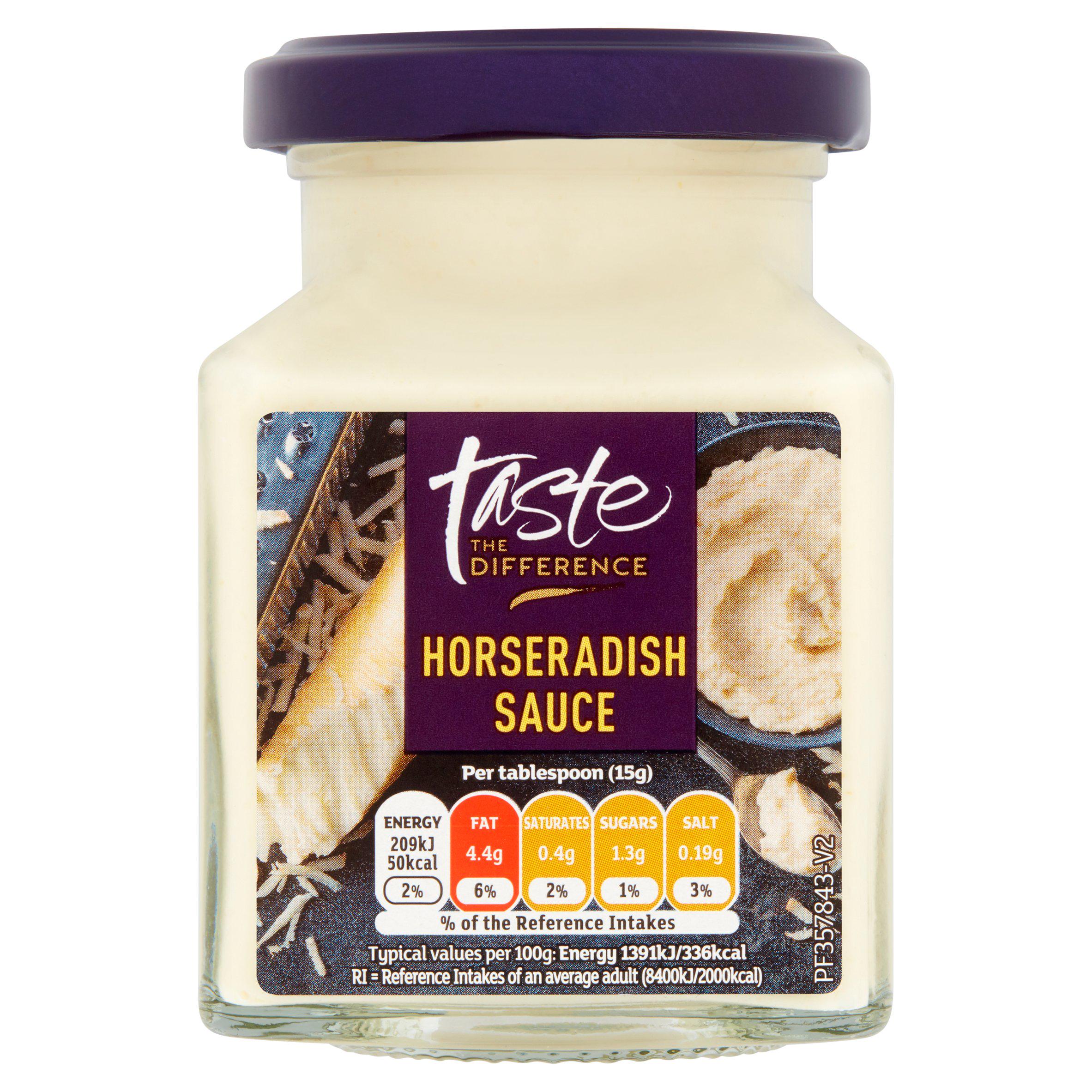 Sainsbury's Creamy Horseradish Sauce, Taste the Difference 180g GOODS Sainsburys   