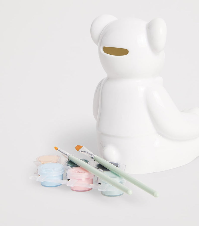 Harrods Bear Paint Your Own Money Bank craft kit, UK version
