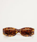 Miu Miu oval acetate sunglasses - British product