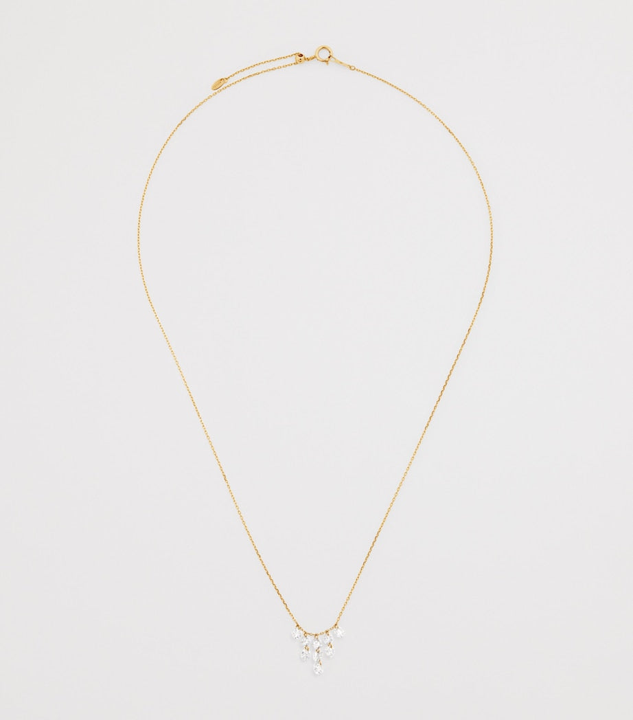 Persée Céleste triangle necklace, UK version