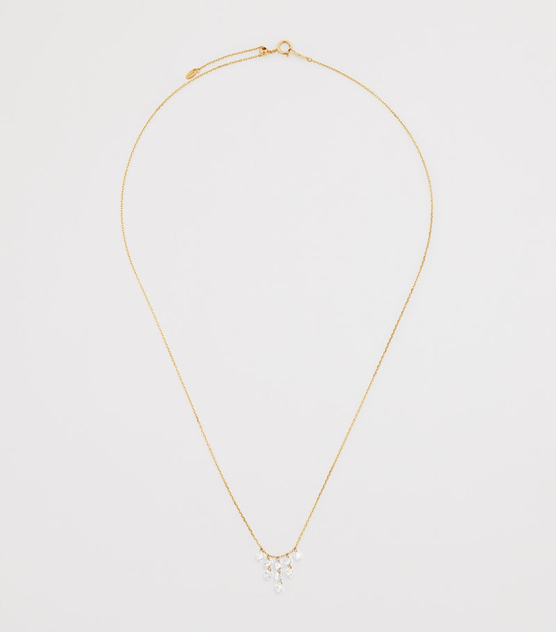 Persée Céleste triangle necklace, UK version
