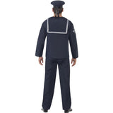 Smiffys Naval Seaman costume with hat top trousers, imported from the UK