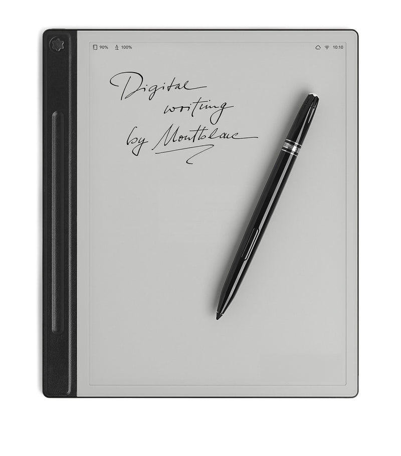 Montblanc digital paper tablet with stylus, interchangeable tips and USB-C cable, imported from the UK