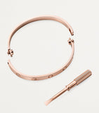 Cartier LOVE rose gold bracelet 18k 6.1mm (British brand)