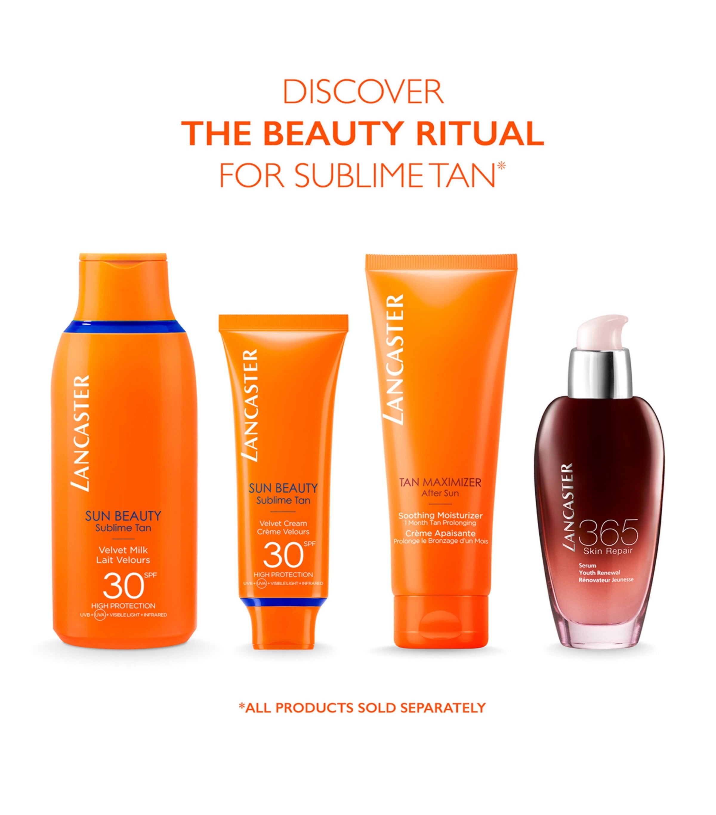 Lancaster Sublime Tan Velvet Milk SPF 30 75 ml, UK version