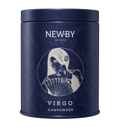 Harrods NEWBY Virgo Zodiac Gunpowder Loose Green Tea 30g- Buy online at McGrocer