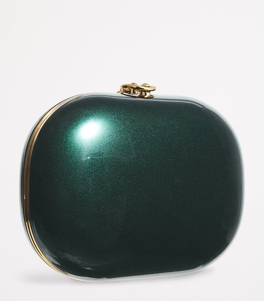 Jeffrey Levinson Oval Elina clutch bag (British brand)