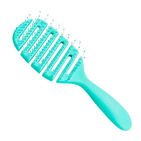 Magic Hair Brush Detangler Sea Green, imported from the UK