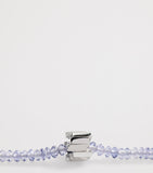 Suzanne Kalan white gold iolite beaded necklace (British brand)