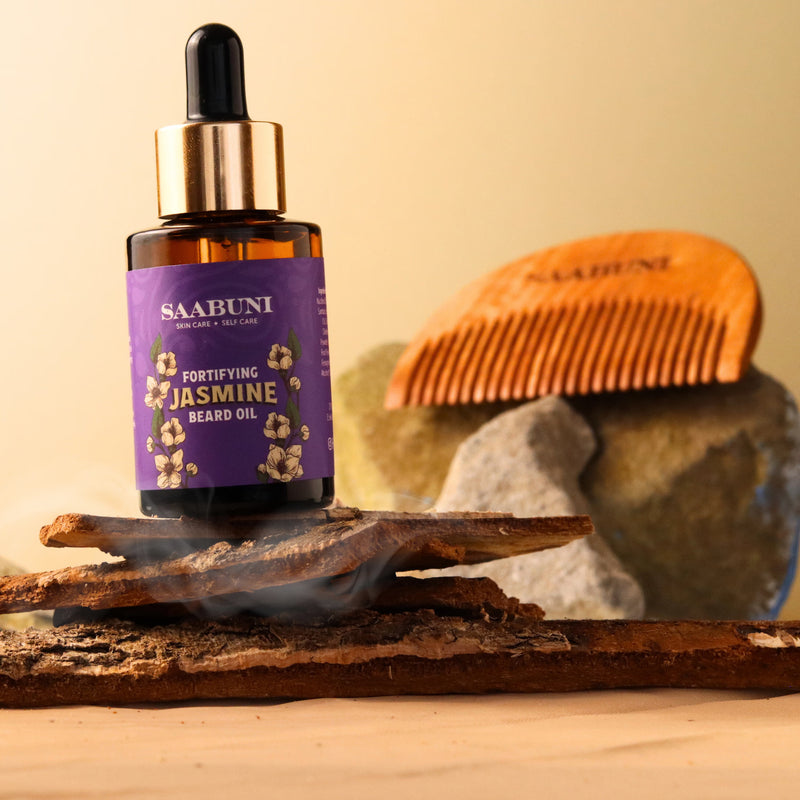 Fortifying Jasmine Beard Oil, imported from the UK