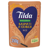 Tilda Microwave Rice Wholegrain Basmati & Quinoa 250g