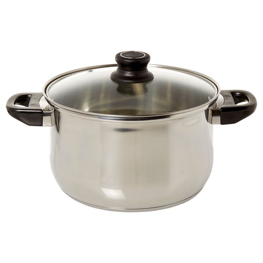 George Home Stainless-steel Stockpot GOODS ASDA   