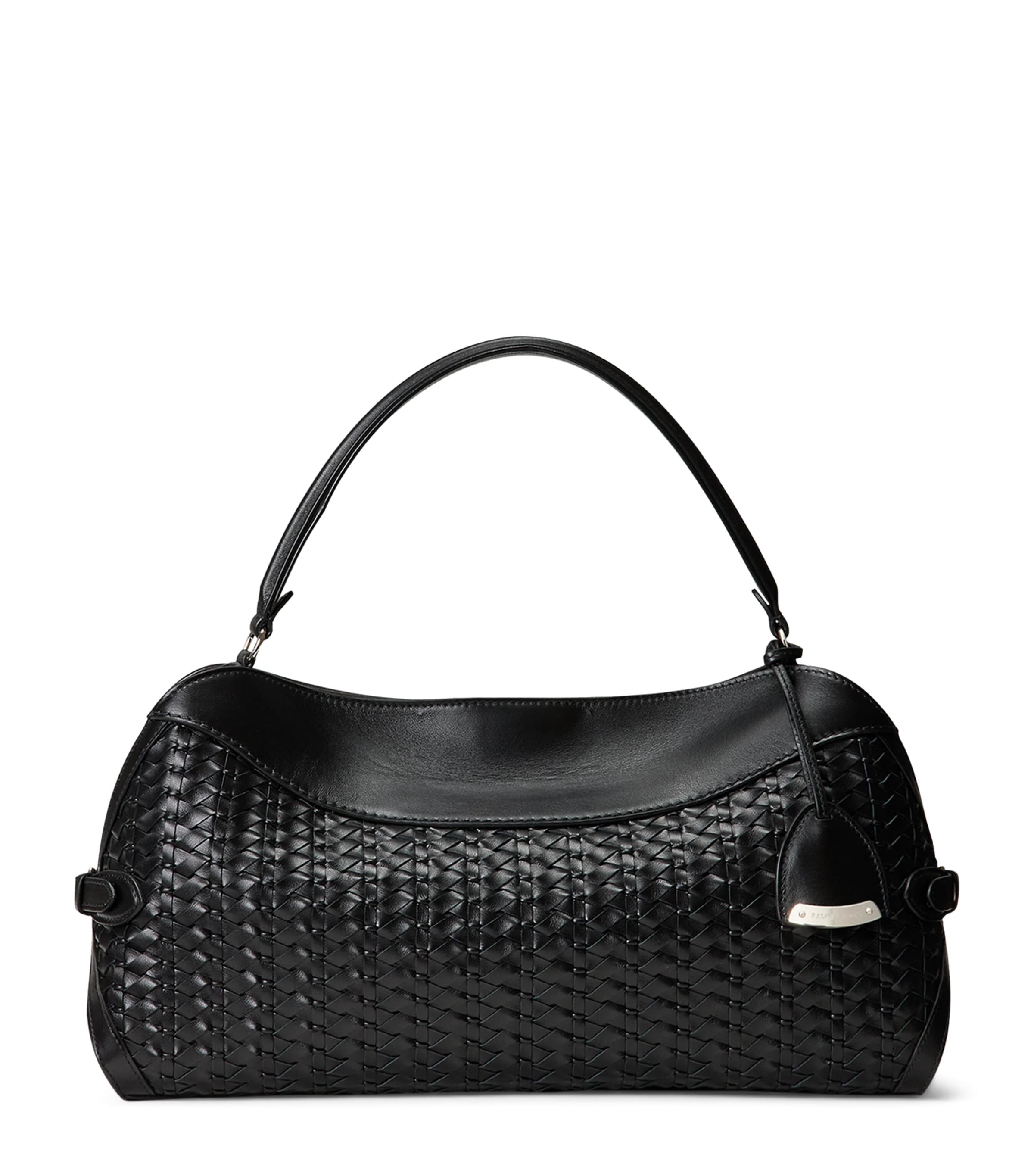 Leather Braided The Ralph Shoulder Bag