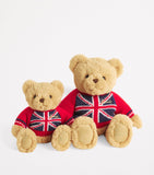 Harrods Union Jack Bear soft toy 25cm, UK version