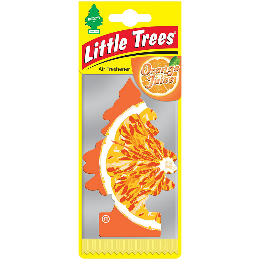 Little Trees Air Freshener Orange Juice Fragrance