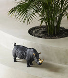 Lladró porcelain rhino figurine, UK version