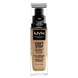 NYX Professional Makeup Cant Stop Foundation Porcelain GOODS Superdrug BEIGE  