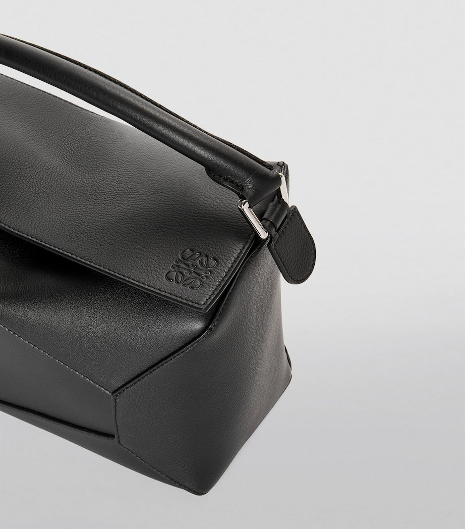 LOEWE Puzzle Edge top-handle bag in calfskin leather (British brand)