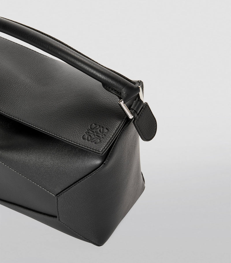LOEWE Puzzle Edge top-handle bag in calfskin leather (British brand)
