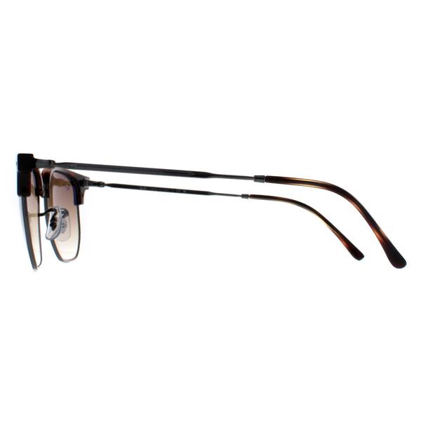 Ray-Ban RB4416 New Clubmaster sunglasses brown gradient (British brand)