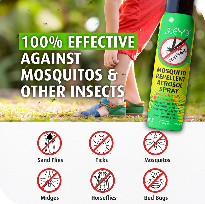 THEYE insect repellent aerosol spray, imported from the UK