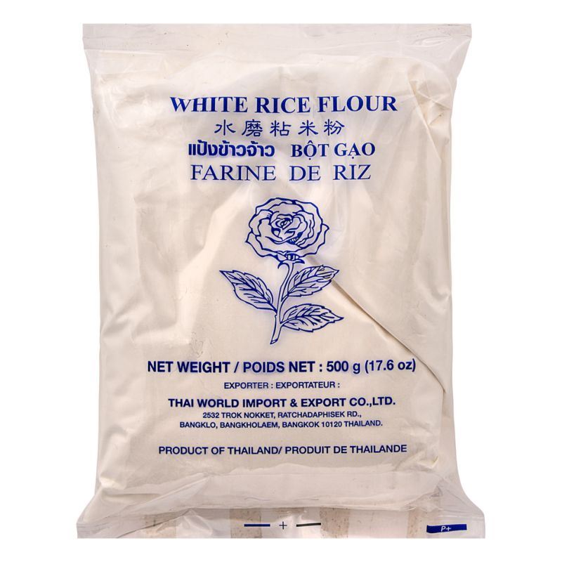 Rose Brand white rice flour water milled - British product