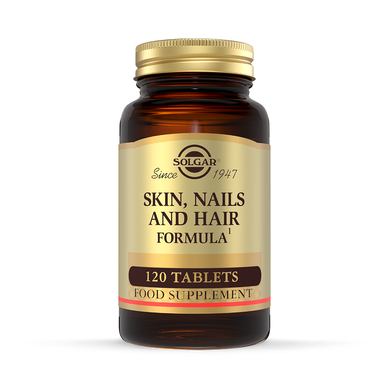 Solgar Skin Nails and Hair Formula 120 tablets (British brand)