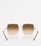 Ray-Ban RB1971 square sunglasses metal frame retro tinted lenses, UK version