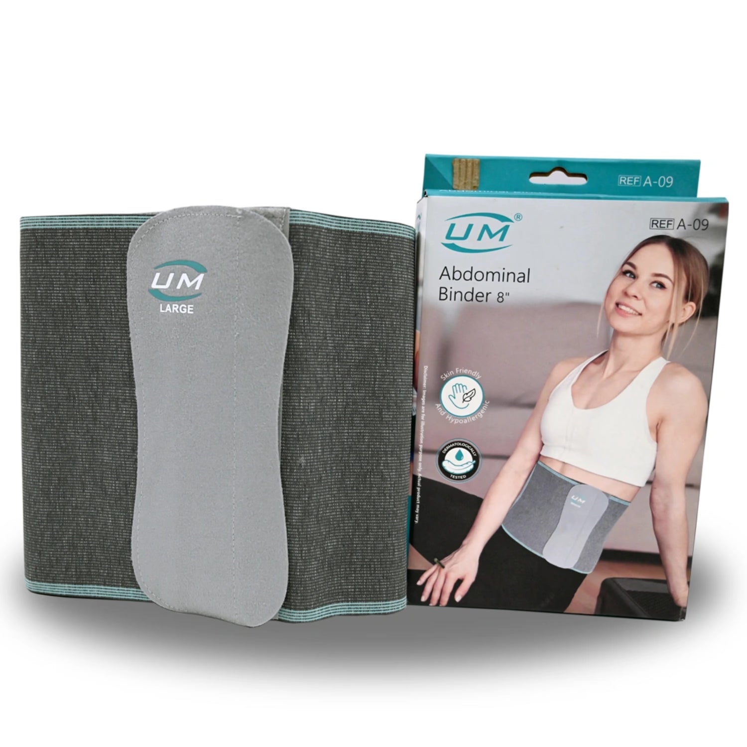 Greenlight Medicare abdominal binder 8 inch XL (British brand)