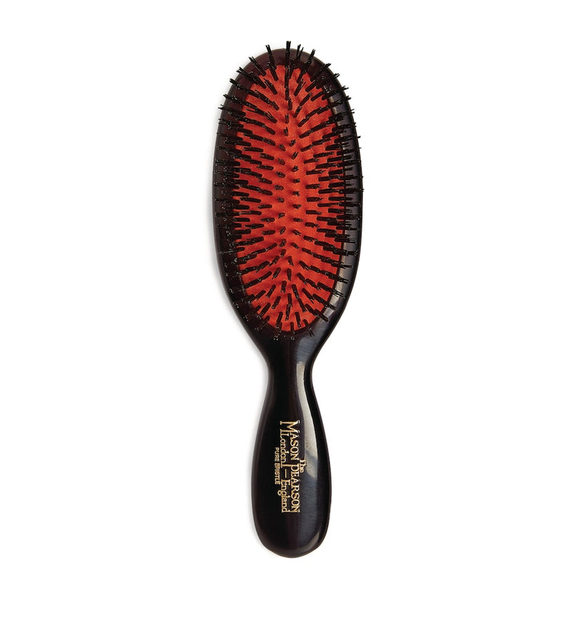 Mason Pearson boar bristle pocket hairbrush (British brand)
