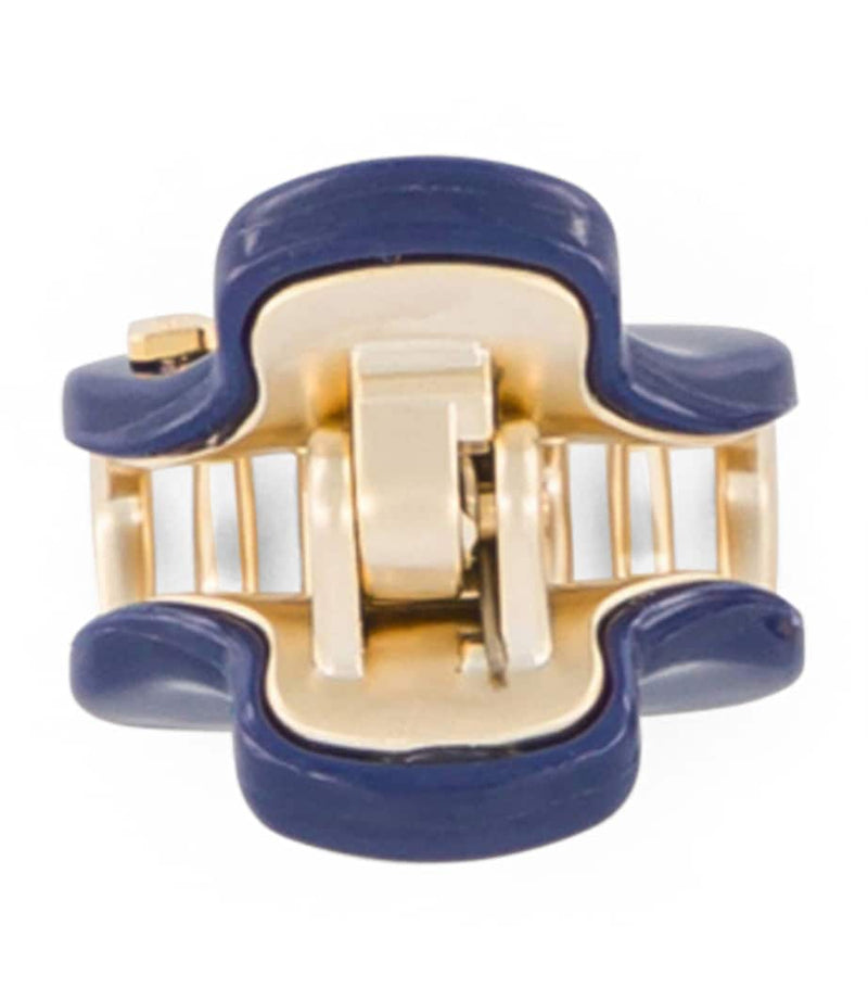 Alexandre de Paris gold-plated mini claw hair clip 1.8cm, UK version