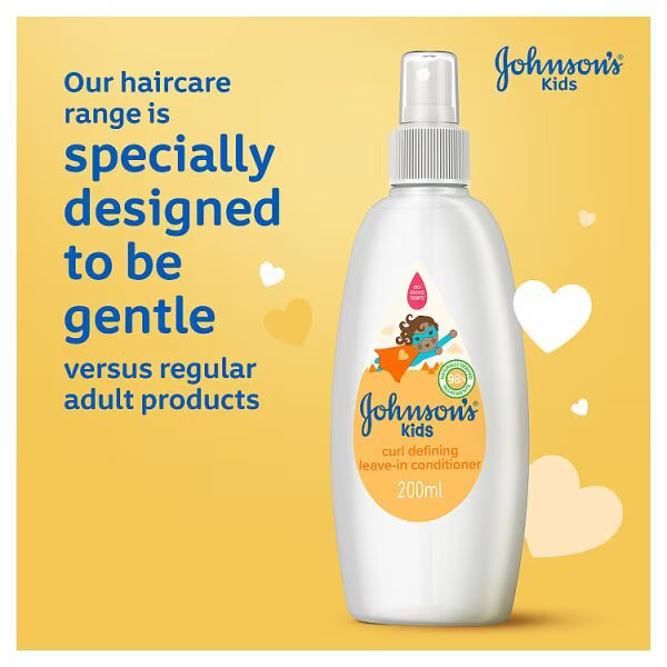 Johnson's Kids Curl Defining Conditioner Spray 200ml, UK version