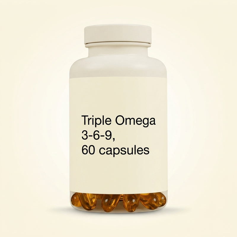 Holland & Barrett Triple Omega 3-6-9 Soft Capsules 60, UK version