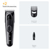 Braun hair clipper HC5510 black with accessories, UK version
