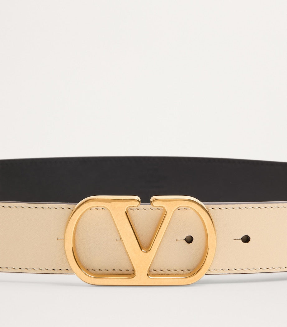 Valentino Garavani VLogo Signature belt 3cm, imported from the UK
