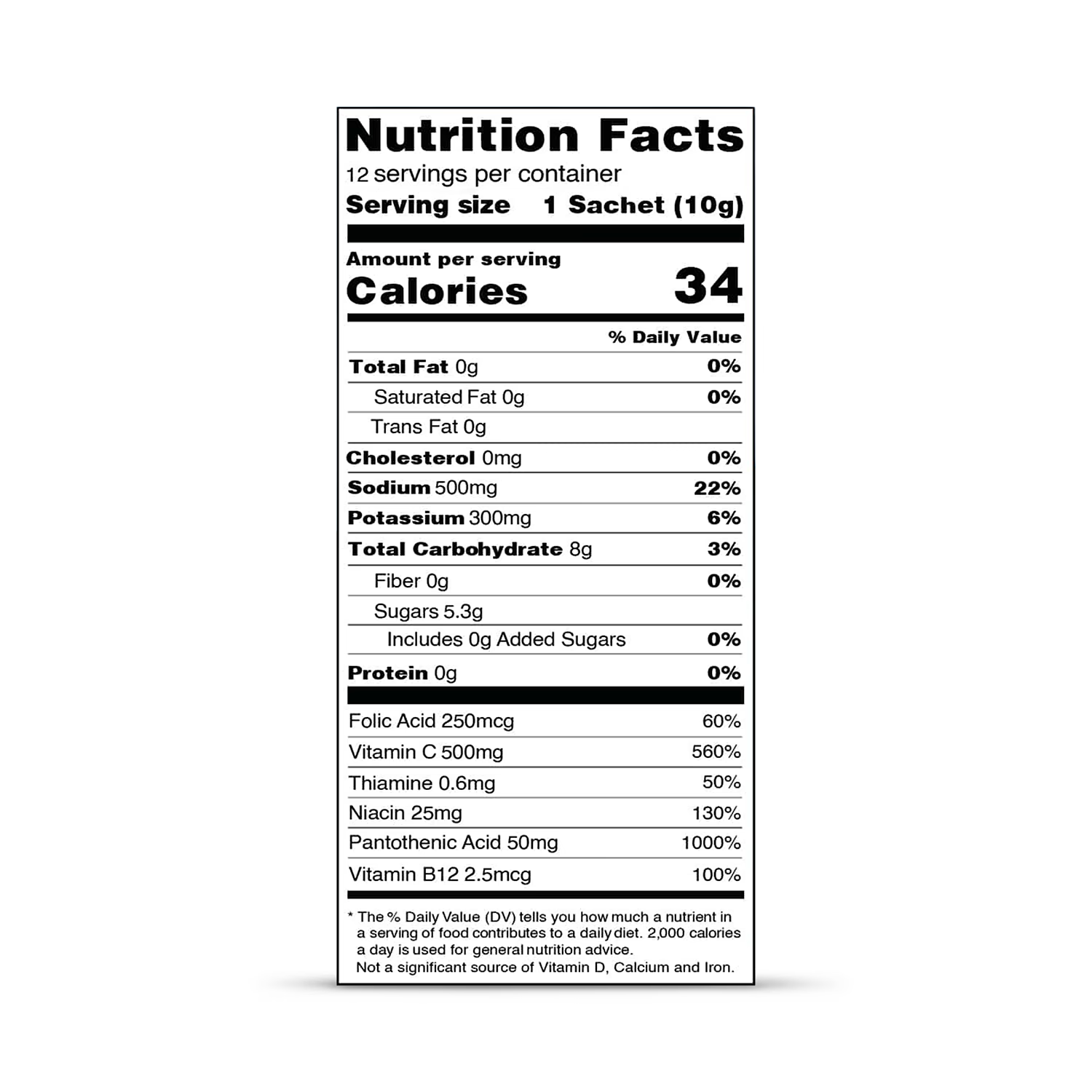 Revival hydration powder Orange Burst 12 pack, imported from the UK