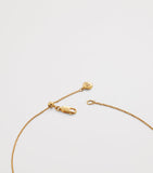 Monica Vinader gold vermeil chain necklace (British brand)