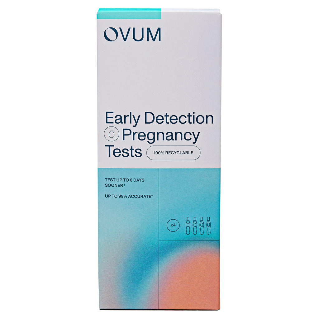 Ovum Early Detection Pregnancy Tests x 4