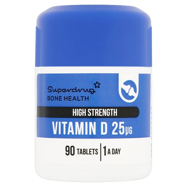 Superdrug Vitamin D 25mcg - 90 Tablets