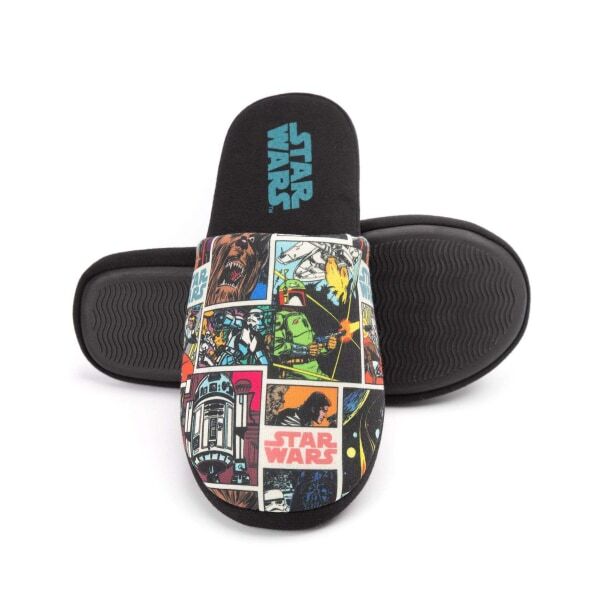 Star Wars Mens Comic Slippers (7-8) GOODS Superdrug   