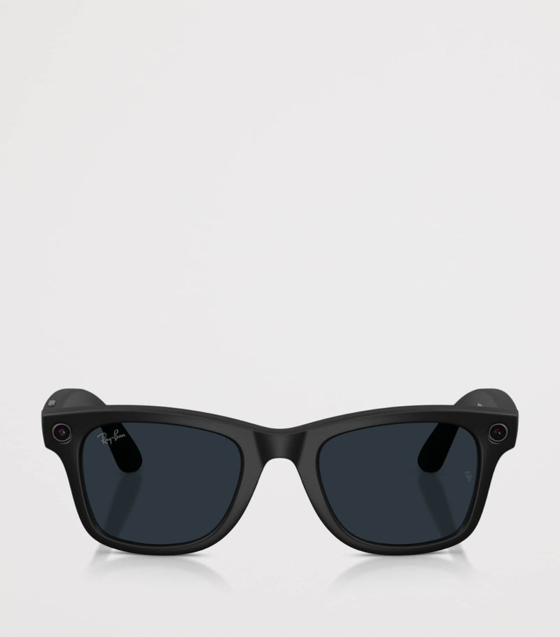 Ray-Ban Meta Wayfarer smart sunglasses with 12MP camera (British brand)