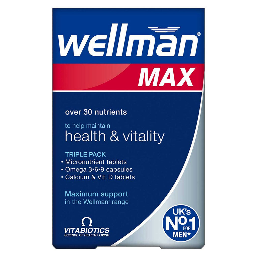 Vitabiotics Wellman Max - 84 Tablets