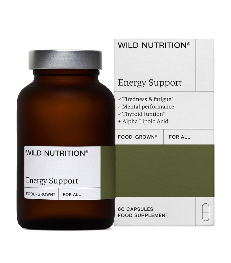 Wild Nutrition Energy Support 60 capsules, UK version