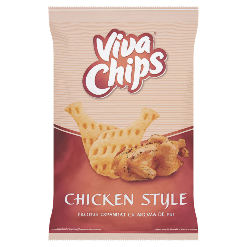 Viva Chips Chicken Style Crisps 100g GOODS ASDA   